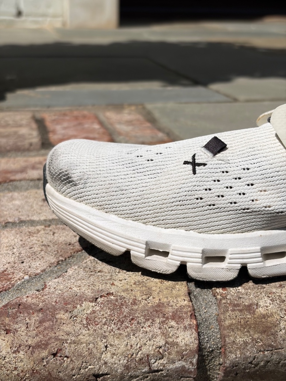 ON Running shoes men Cloud X 4 ivory black 11.5 - Picture 12 of 13